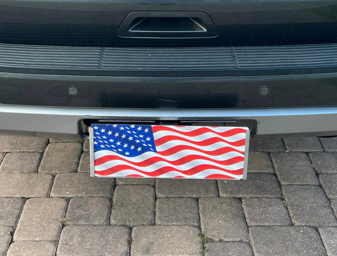 American Flag Tag